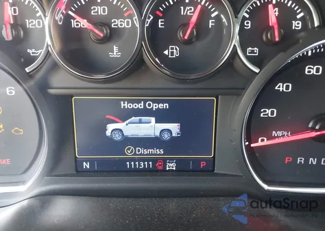 2019 Chevrolet Silverado 1500 Lt из США, поврежденный, VIN 1GCRYDEDXKZ258639